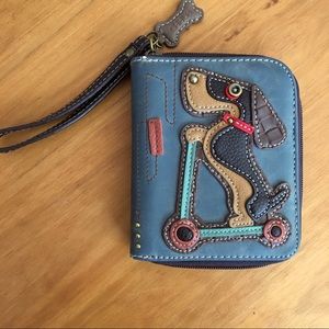 Chala wristlet wallet NWOT dog lover
